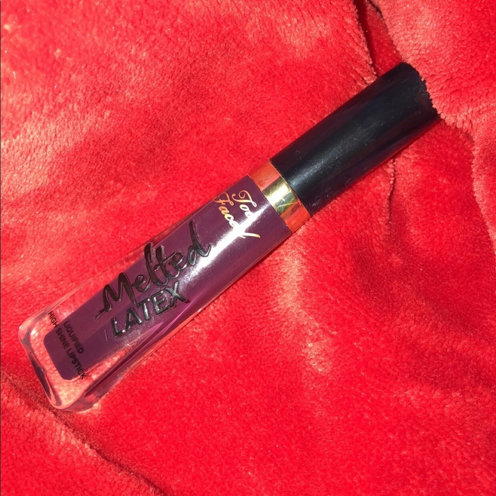 Too faced lip gloss purple